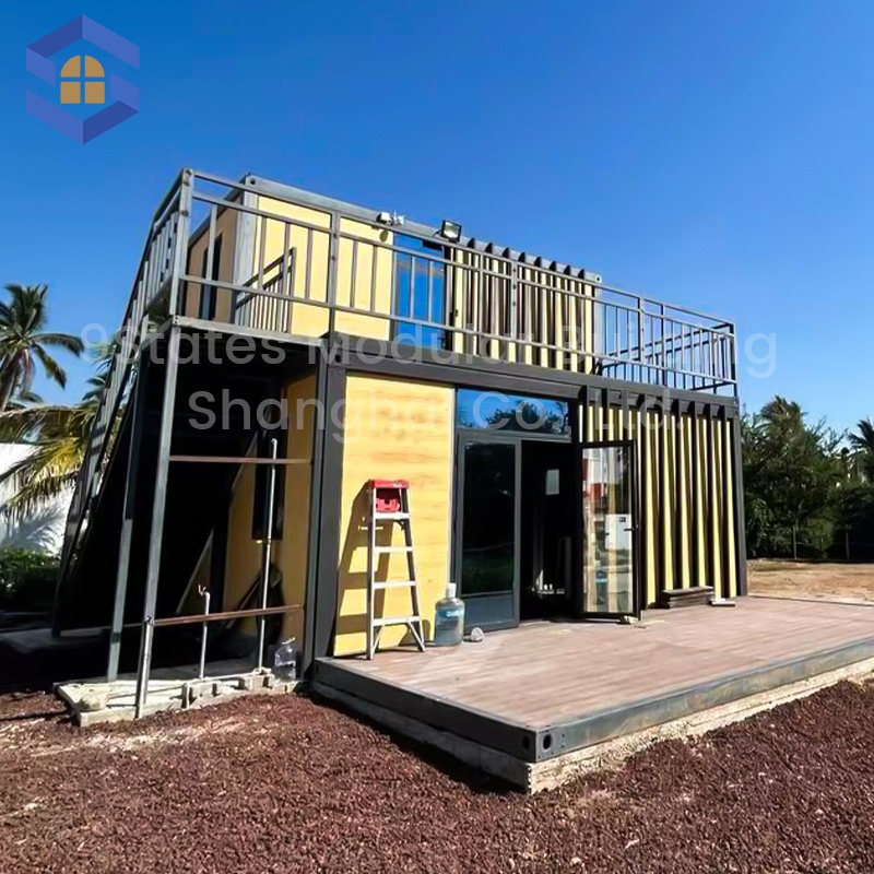 Prefabricated Assembly Fireproof Prefabricated Home for Mountain Forest View Vacation Home