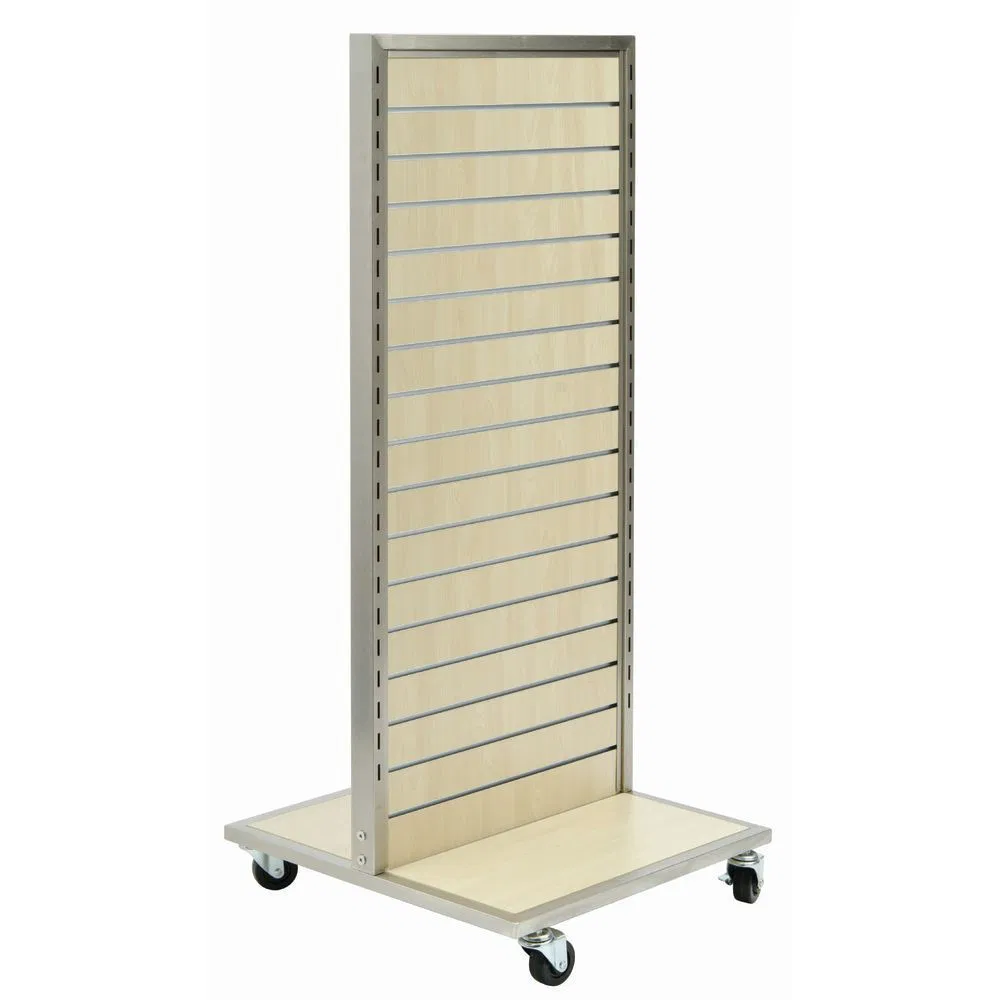 Heavy-Duty Melamine Shelving with Wheels for Retail Spaces