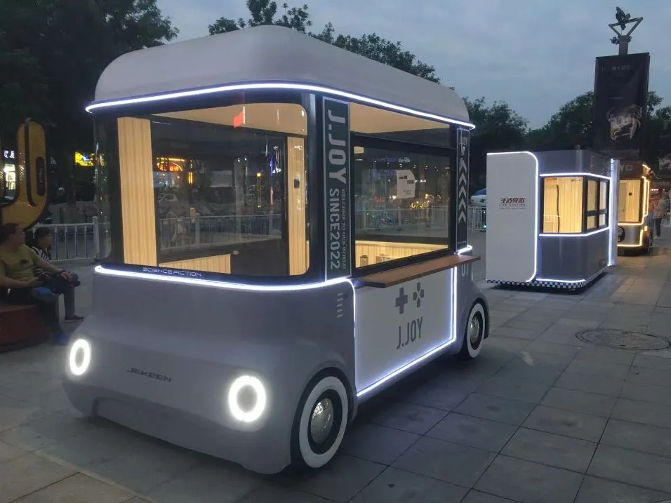 Customized Mini Coffee Trailer Van