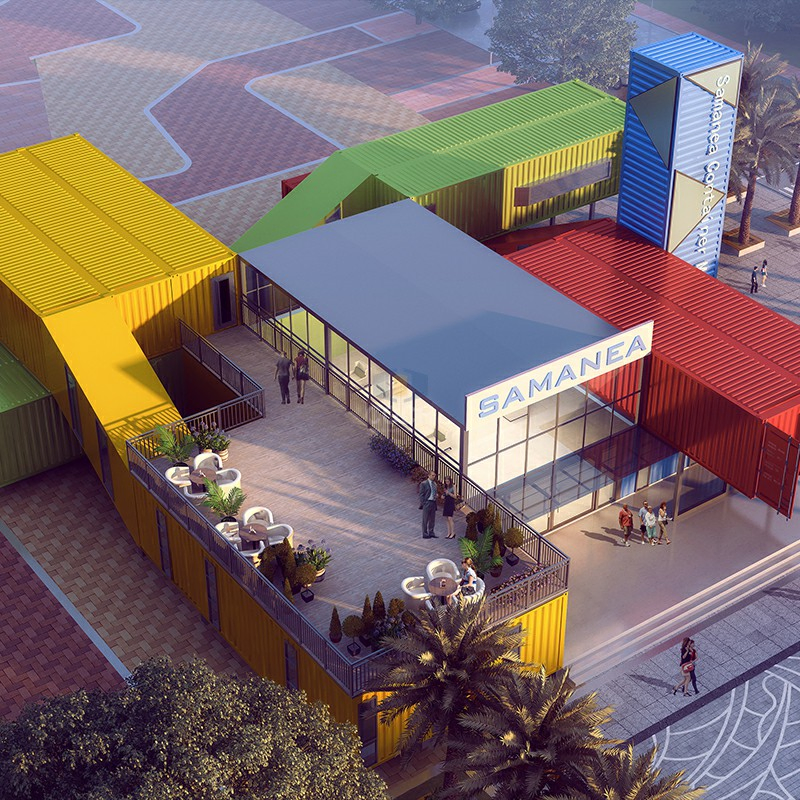 Standard Thickness Container Shop - Portable Office Solutions From Guangdong