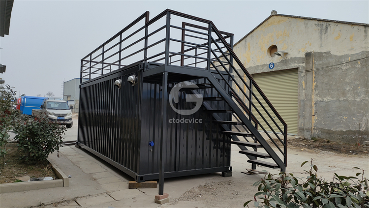 Custom Size Design Double-Deck Catering Shipping Containers for Sale