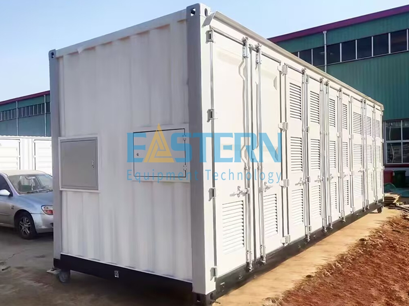 Industrial Mining Container with Immersion Cooling Crypto System