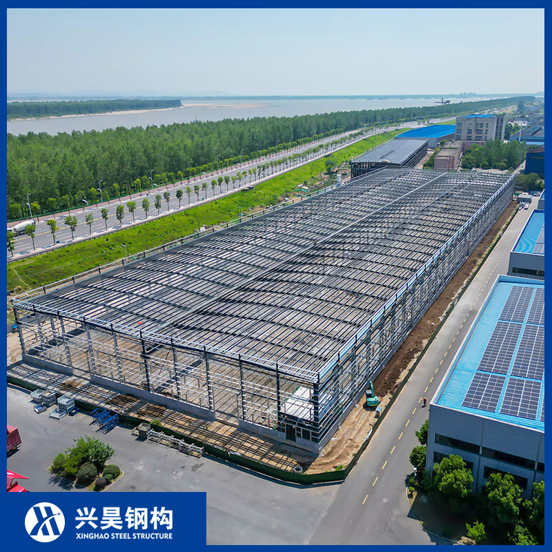 High Rise Tempered Glass Modular Construction Industrial Commercial Hybrid House Office Prefab Prefabricated Metal Steel Structure Building