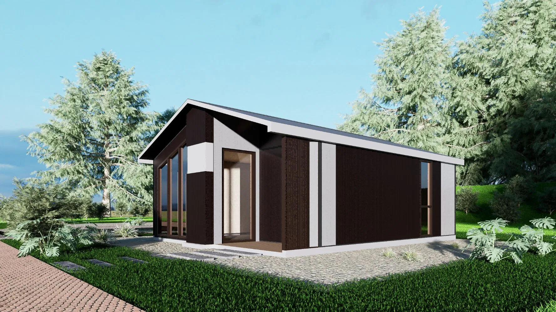Sustainable Prefabricated Casa Modular Unit for Eco Tourism Resort