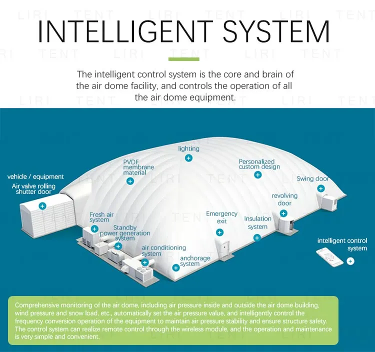 Sports Air Dome Detail 1