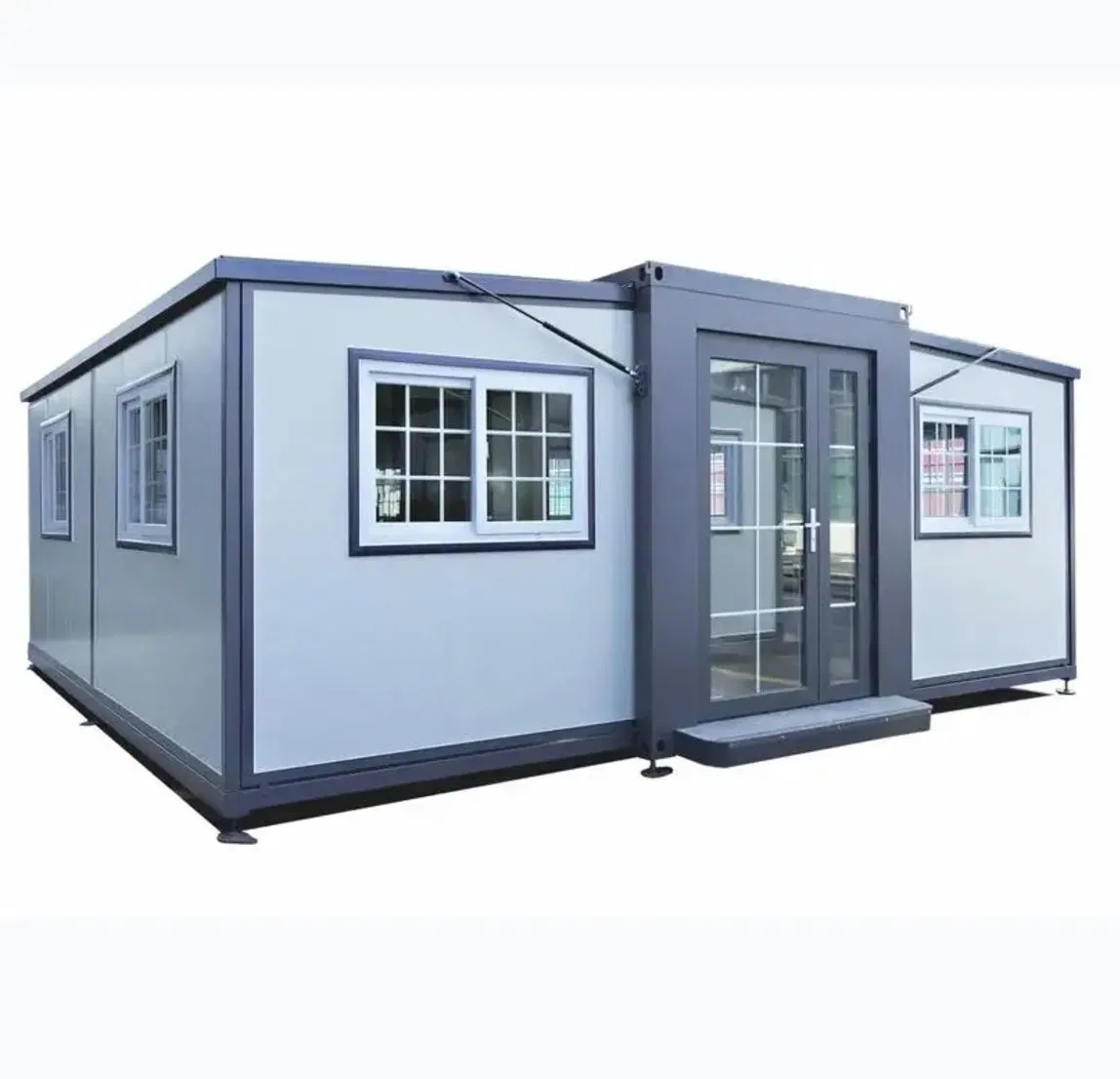 Mobile Expandable Container House for Modular Office Spaces
