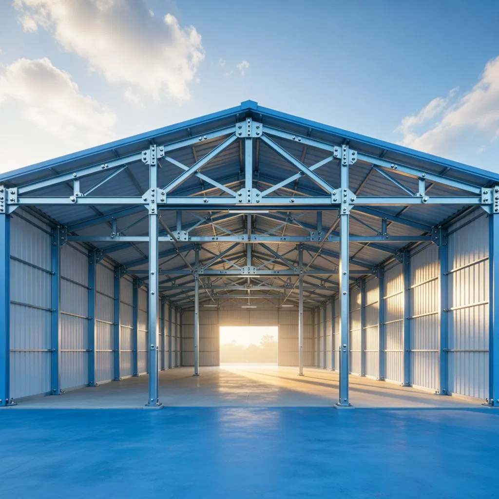 Bolted Steel Structure for Pop-up Stores