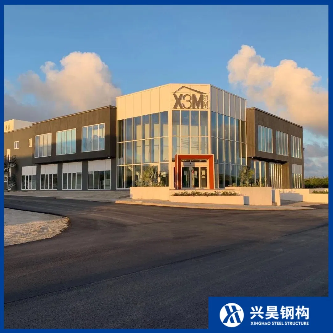 Lightweight Fireproof Design Steel Structure Prefab/Prefabricated Shop for Pop-up Retail Booth