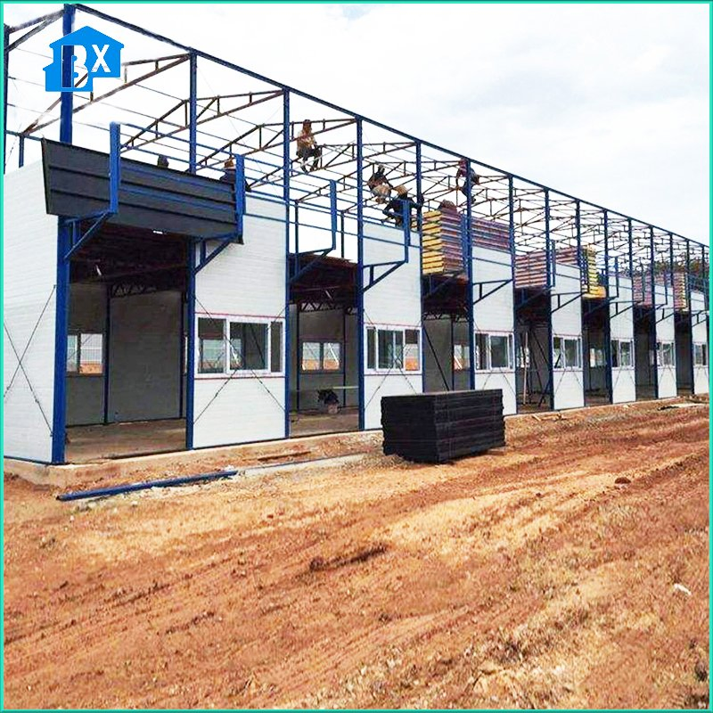 Durable Prefabricated K-House Steel Structure for Quick Assembly Modular K-House Steel Building with Efficient Design and Energy Savings