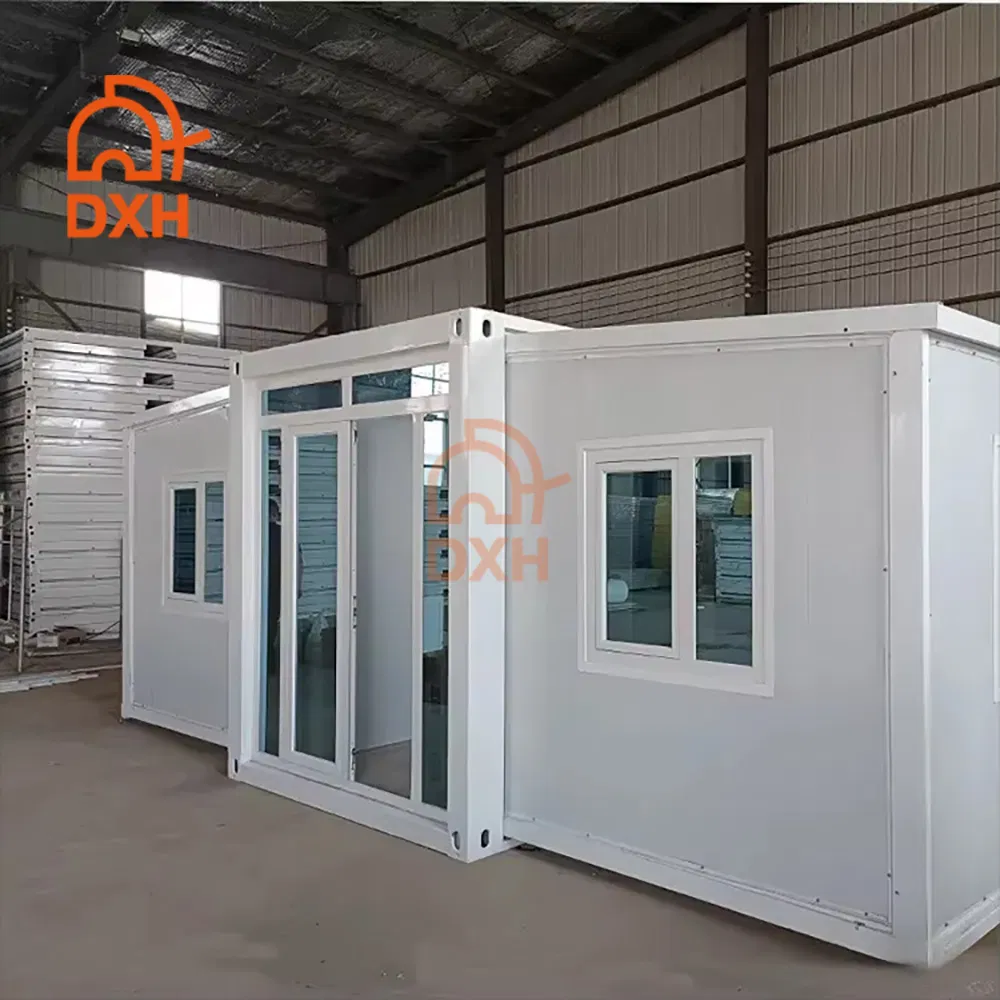 Daxiang Supplier Fireproof Prefabricated Dormitory 30FT Exhibition Hall Meeting Room Modern Vacation Hotel 40FT Villa Expandable Container Home
