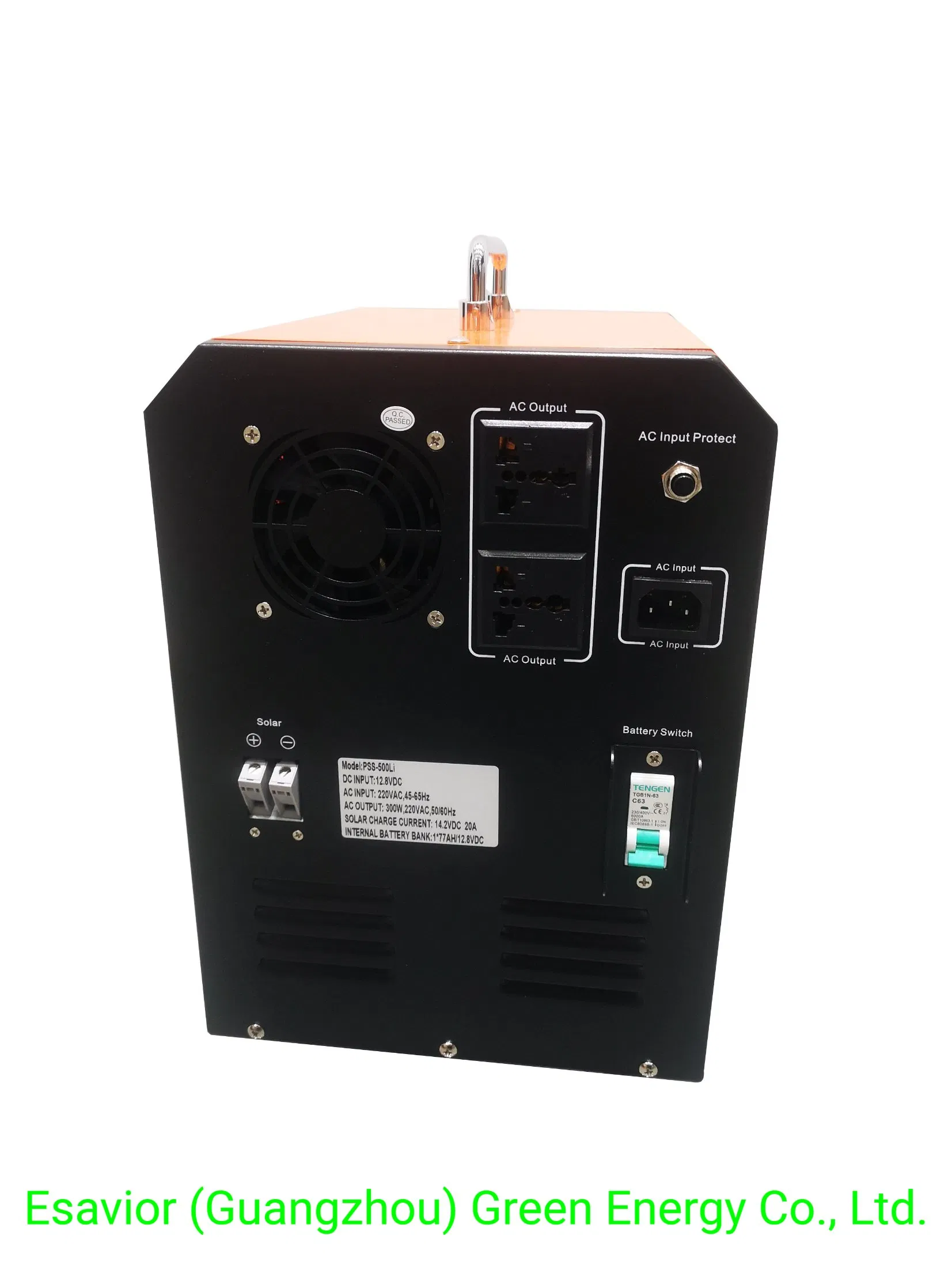 Esavior Integrated Design with Biult-in Batteries 300W off-Grid Portable Solar Panel Power System