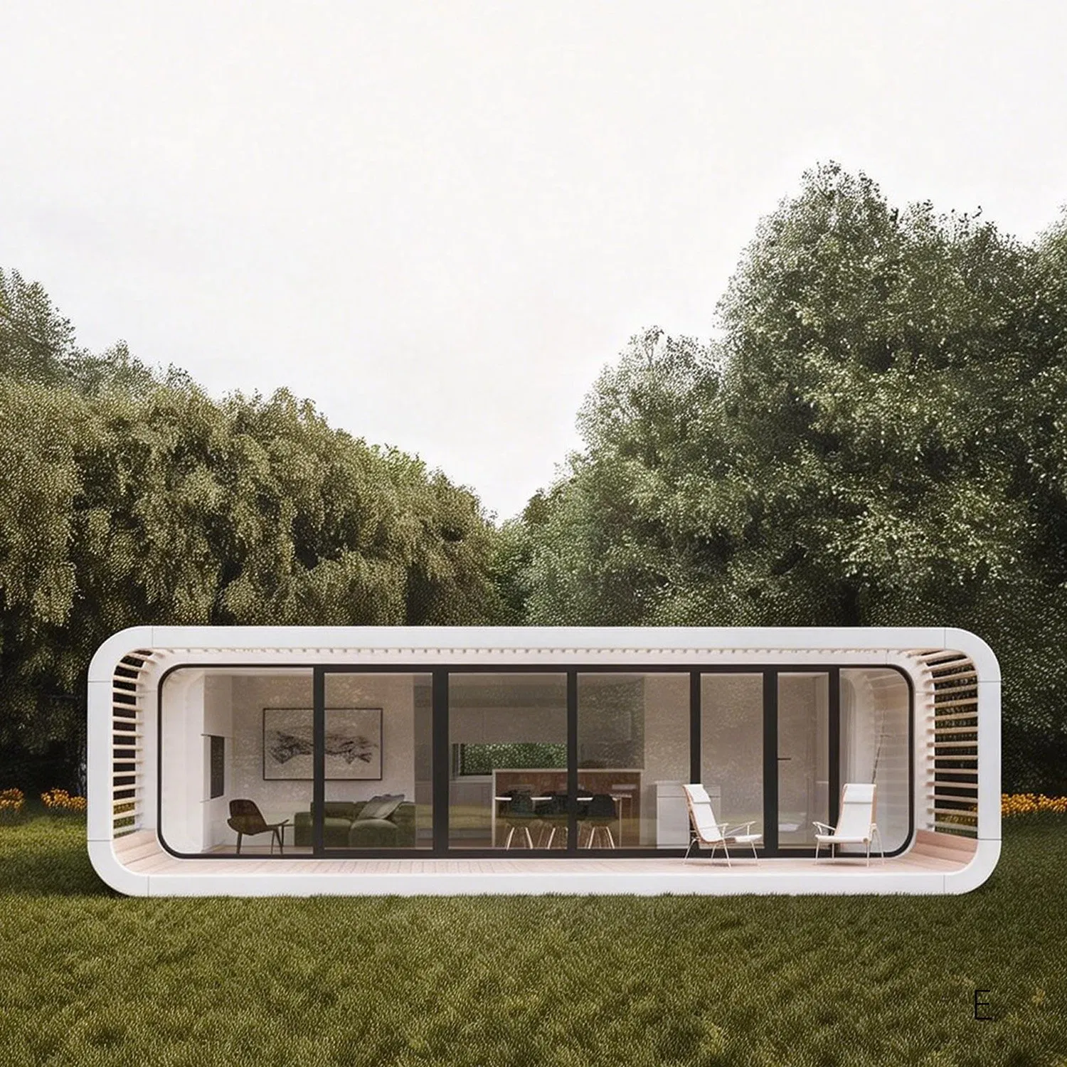 Camp Apple Cabin Cabin Waterproof and Moisture Proof Solar Powered System