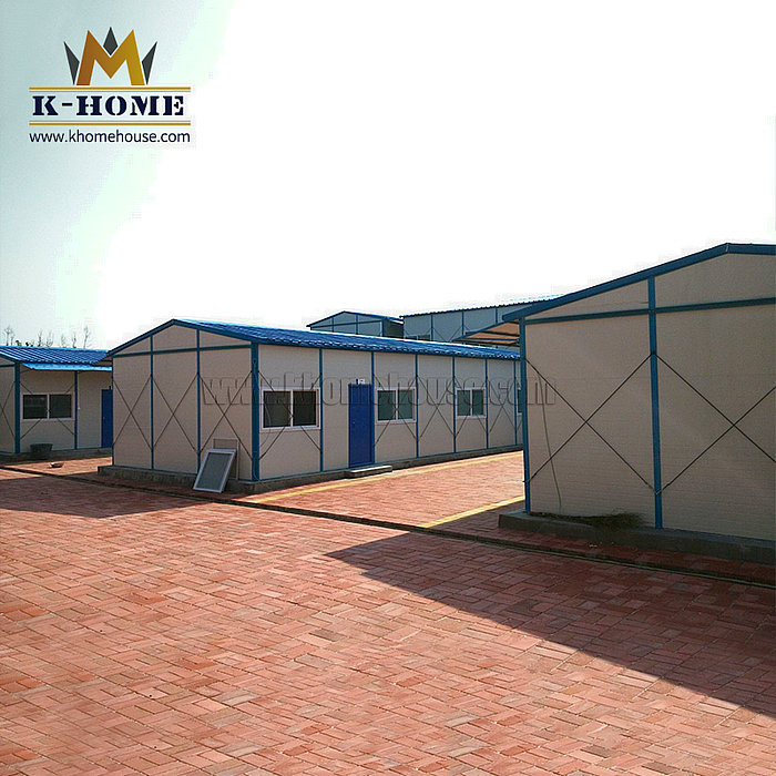 Prefabricated Steel Construction Panel Built Site Camp