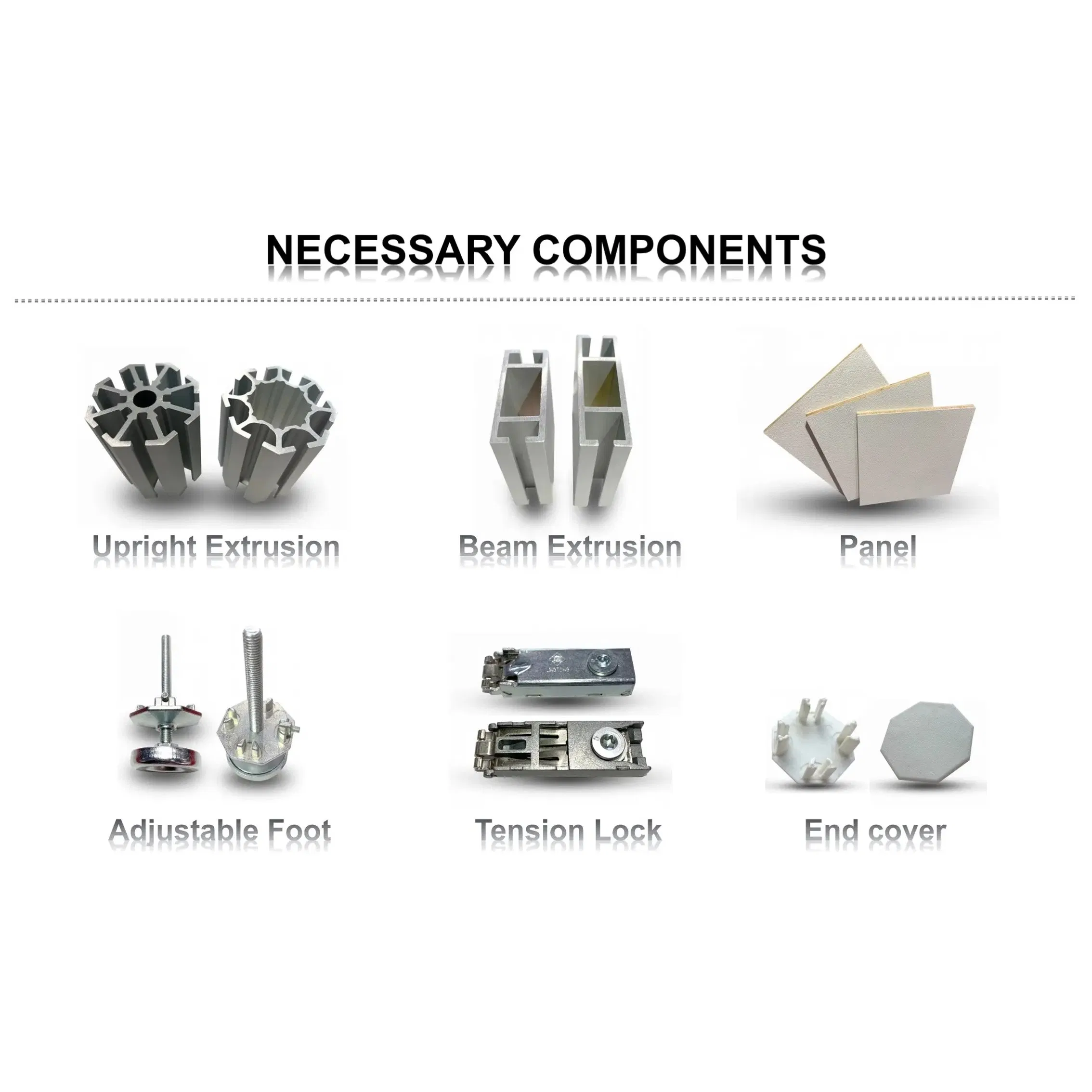 Folded Trade Show Booth Display 2020 Hot Alunimium Aluminum Alloy Exhibition