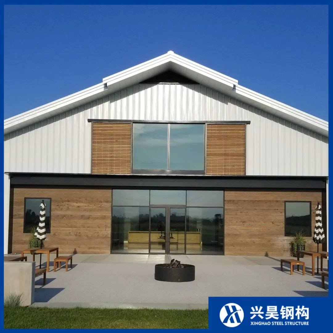 Lightweight Fireproof Design Steel Structure Prefab/Prefabricated Shop for Pop-up Retail Booth
