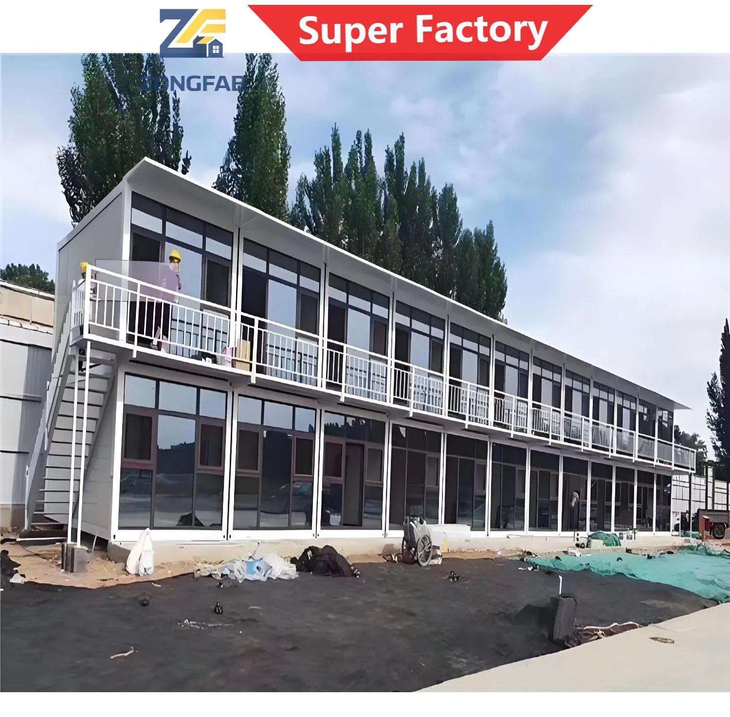 Steel Living Detachable Assembly Prefab Prefabricated Container Building Housing Mining Oil Gas Field Drilling Campsite Campsites