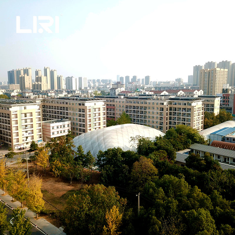 New Design Outdoor Large Sports Air Dome Supported Structures for Football Hall