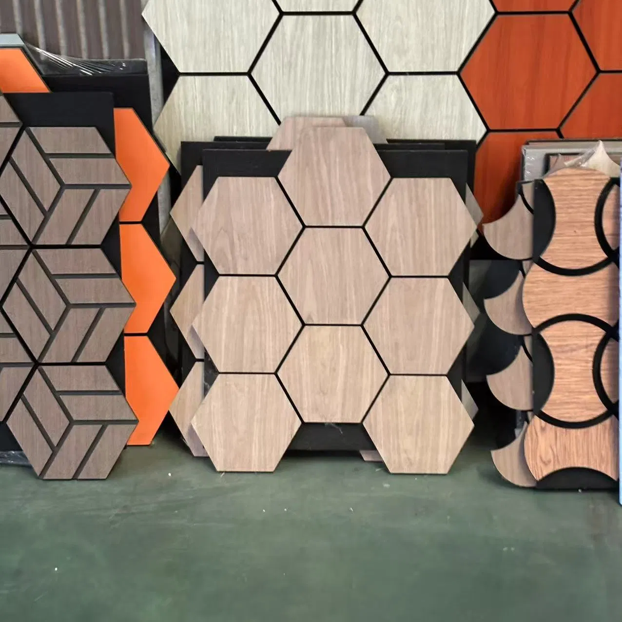 Modular Grid Acoustic Panel for Co-Working Spaces