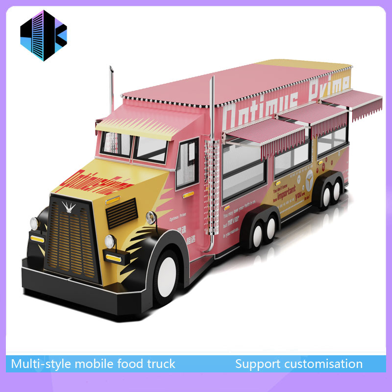 Culturally Crafted Smart Mobile Food Trailer for Festival Vending