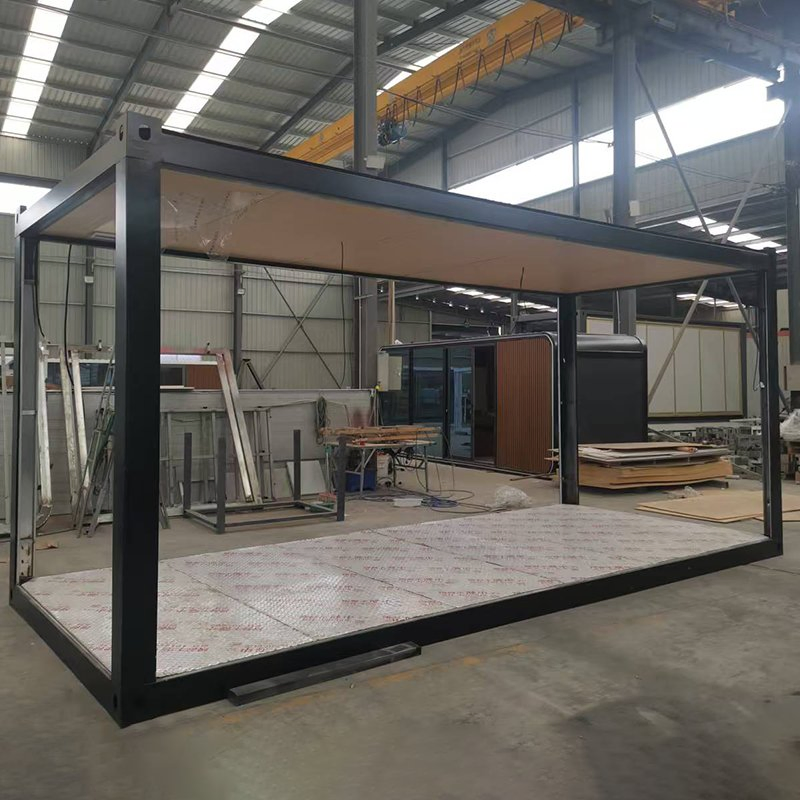 Creative Prefab Container Homes with Flexible Layouts for Cafes and Retail Use