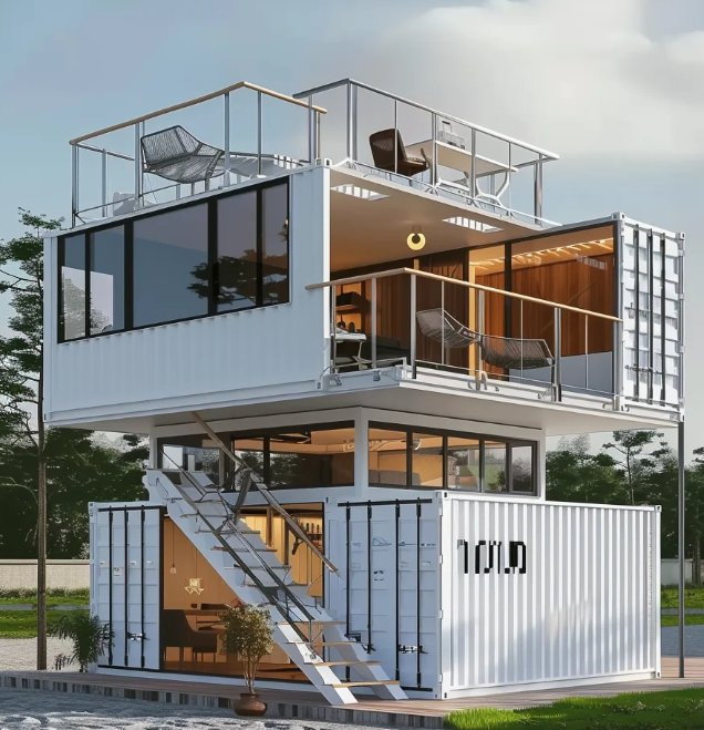 Durable Stackable Flat Pack Container Accommodation for Mining Camp