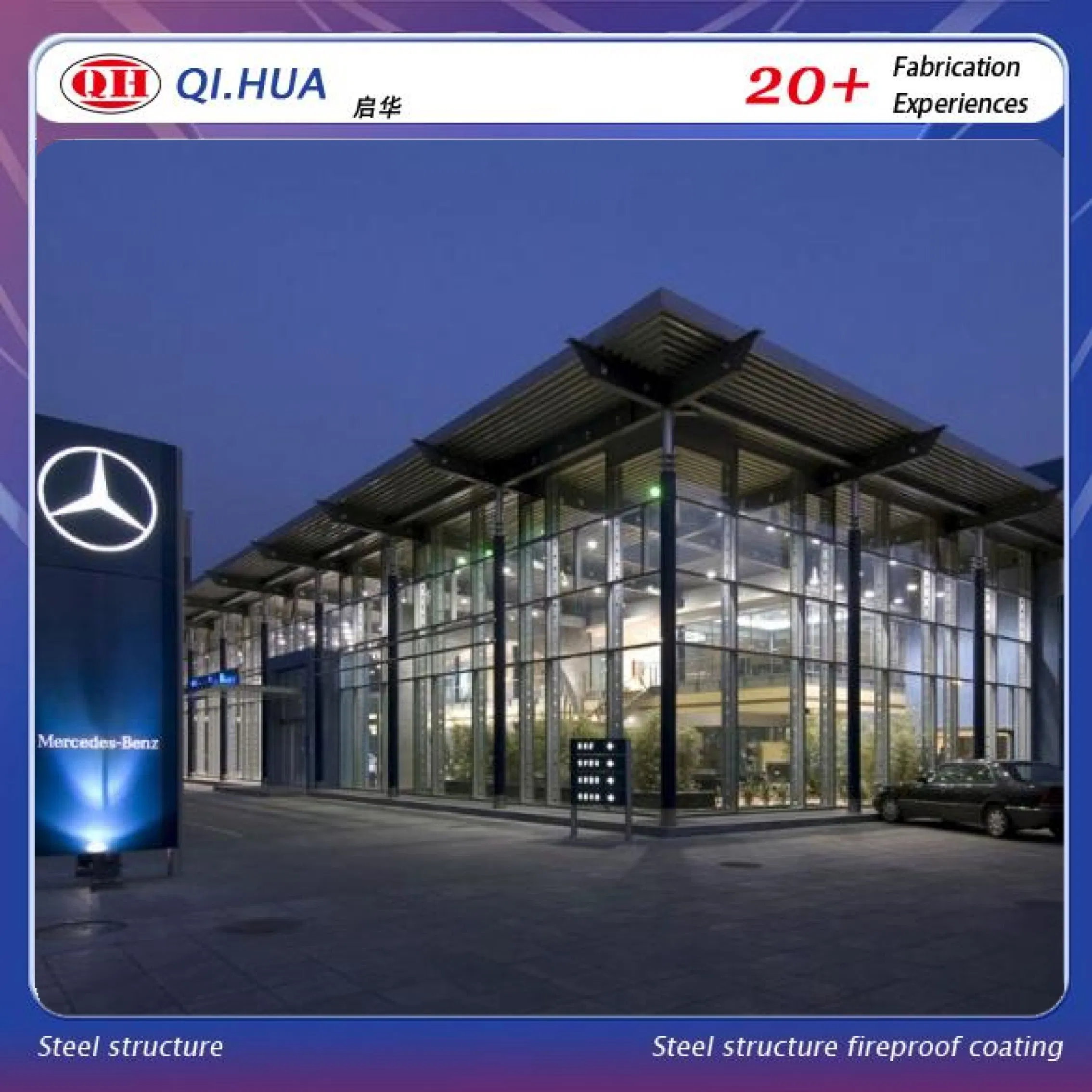 Durable Small Steel Structure Exhibition Hall for Events