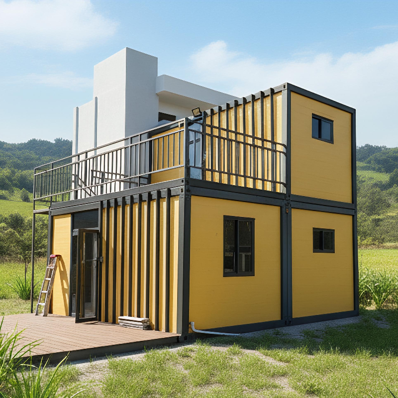 Prefabricated Assembly Fireproof Prefabricated Home for Mountain Forest View Vacation Home