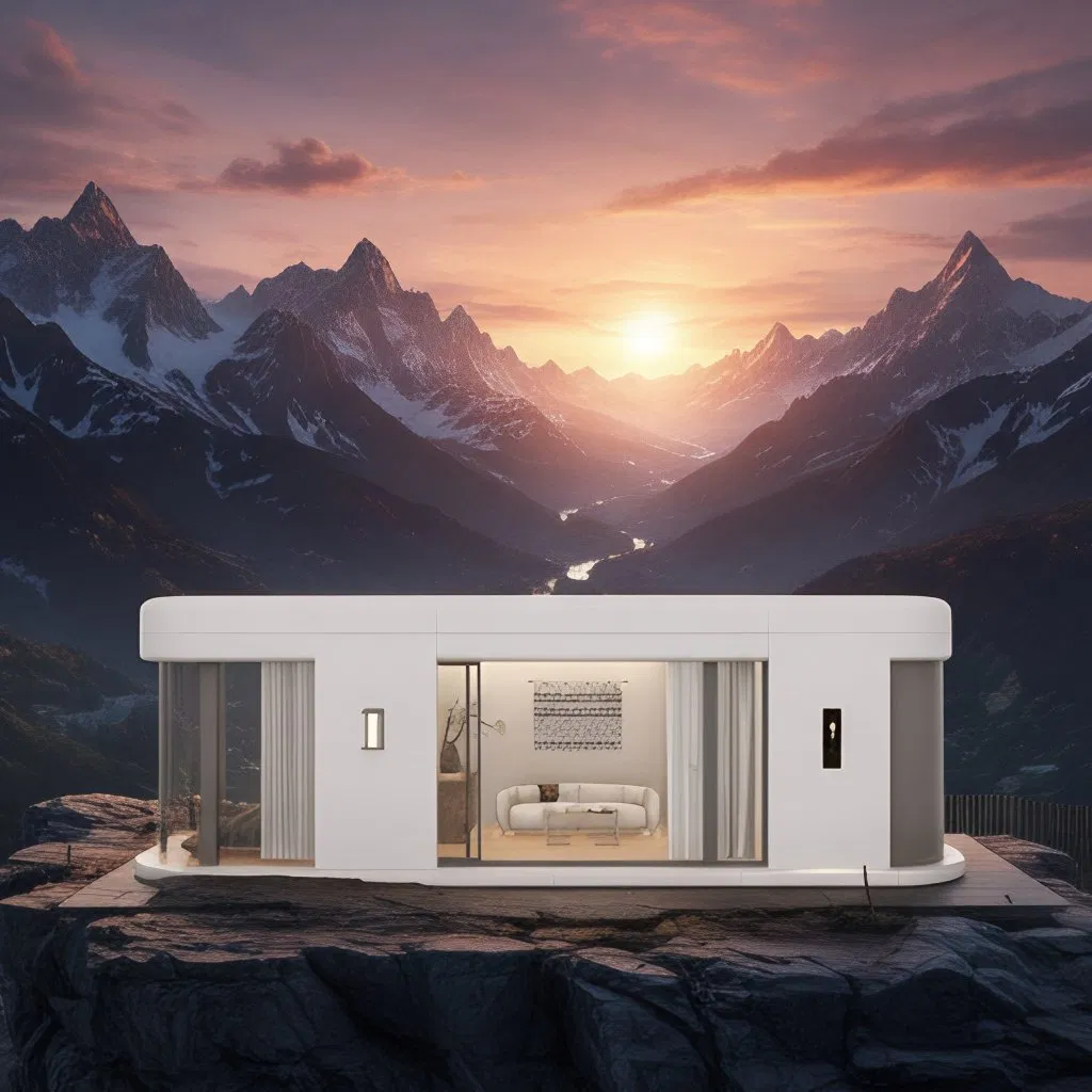 Portable Modular Prefab Mobile Home Wholesaler Offering Seismic-Resistant Housing for Microhotel Lodging Solutions.