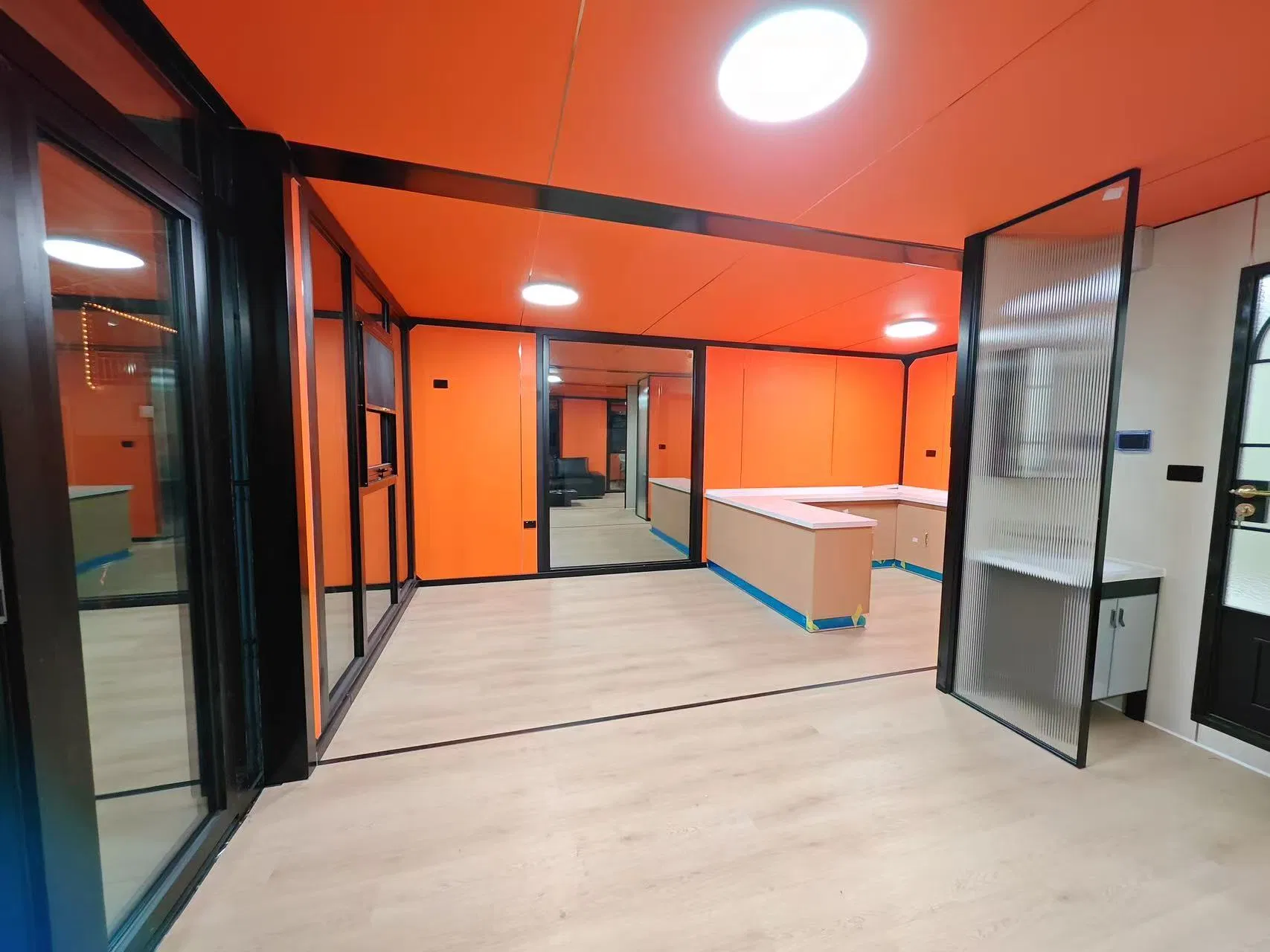 Chinese Integrated Expandable Container House for Office Spaces