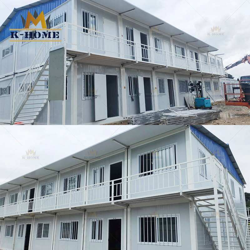 Modular 2-Story Prefab Apartment Building