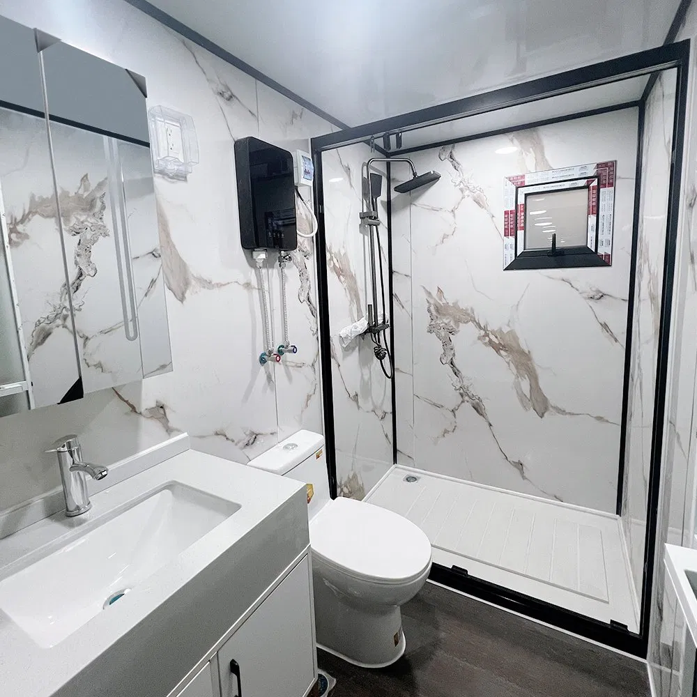 Expandable Container Cabin Sliding Wall System for Temporary Office/Workshop Foldable House Expandable Container House