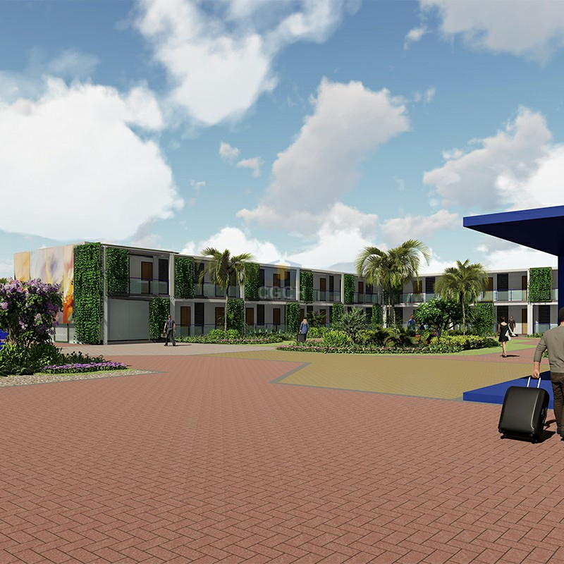 Container Office Solution with Standard Thickness, Guangdong Office Building