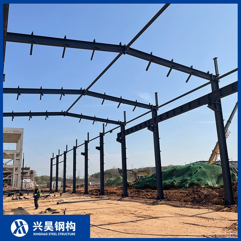 High Rise Tempered Glass Modular Construction Industrial Commercial Hybrid House Office Prefab Prefabricated Metal Steel Structure Building