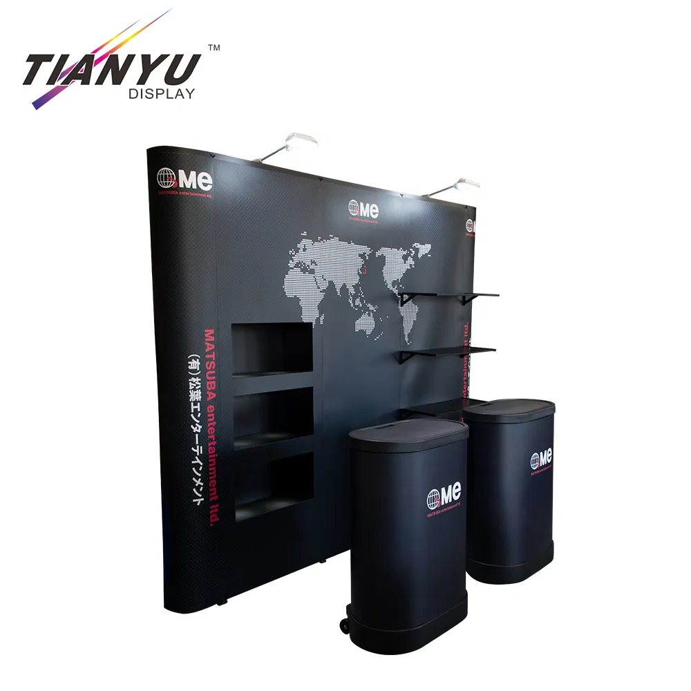 Compact 10X10 Portable Exhibition Setup with Versatile Display