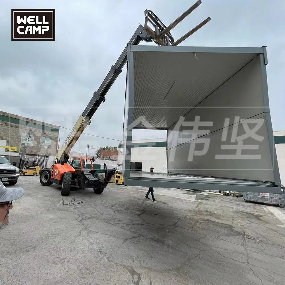 Good Price Prefab Collapasible Fast Build Prefabricated Hose Space Saving Folding Emergency Housing