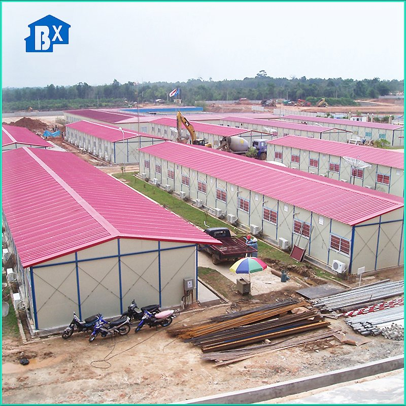Quick Assembly Steel Structure Temporary Home for Emergency Needs Temporary Housing with Durable Steel Structure for Quick Setup