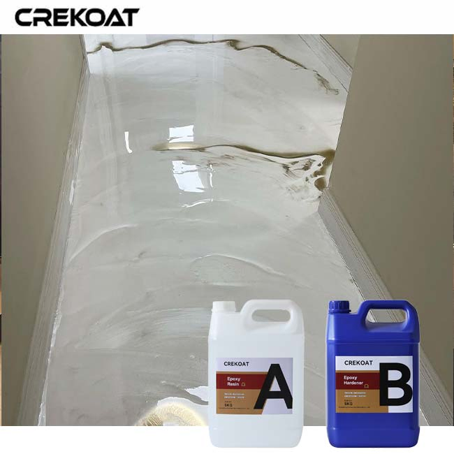 Water Based Urethanes Metallic Epoxy Floor System for Countertop