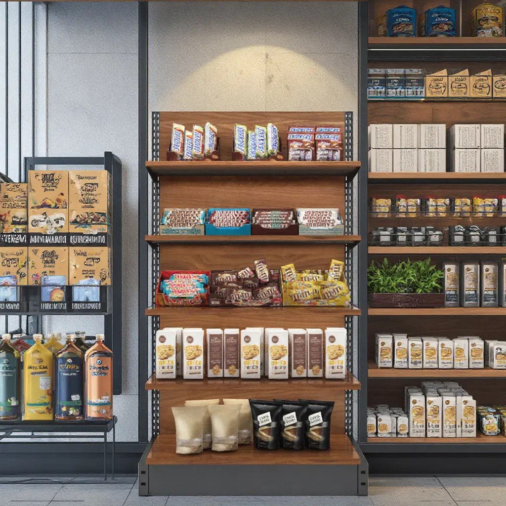 Retail Space Display Rack