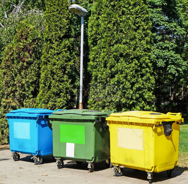 Public Area Plastic Rubbish Container Bin Products