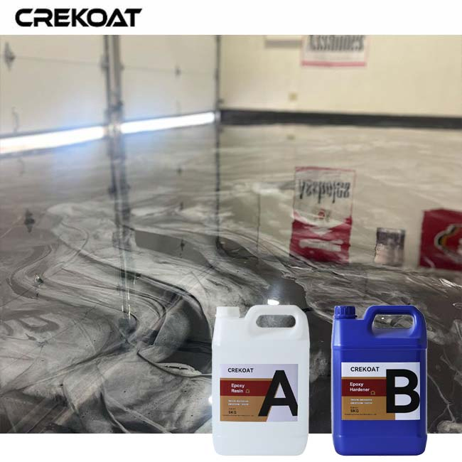 Pre-Tinted Speckled Color Mica Powder Metallic Flooring System