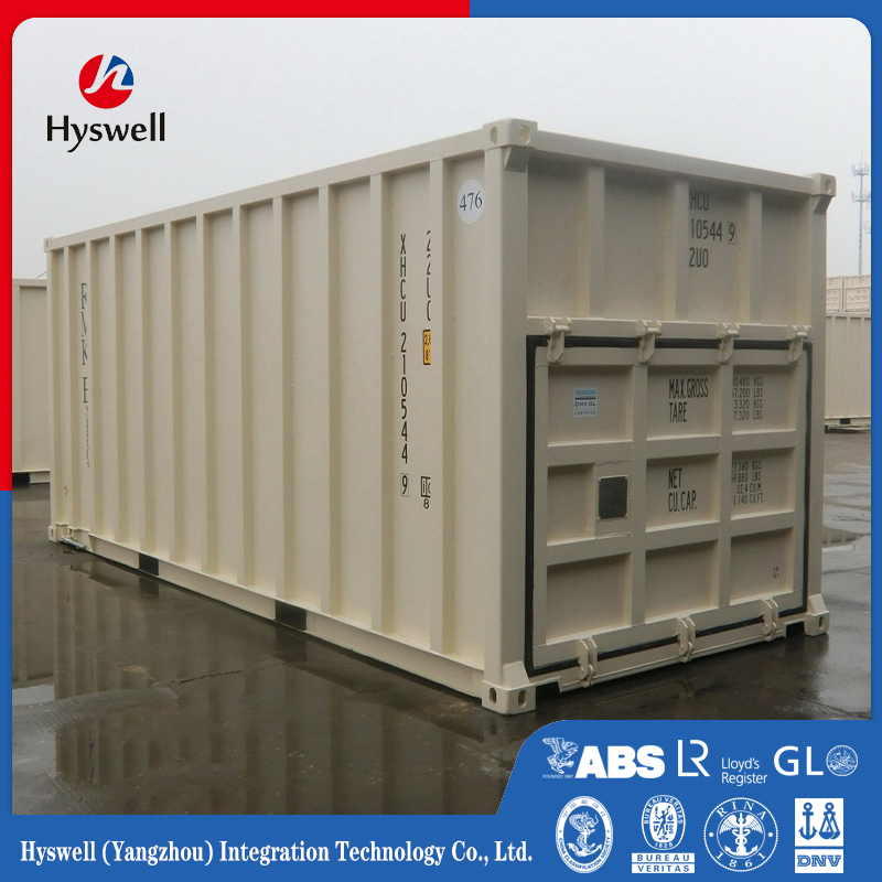 Hyswell 20FT 40FT New Standard Open Top Mining Industrial Coal Shipping Container Cost