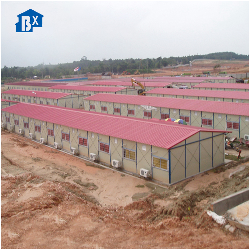 Durable Prefab Steel Structure for Temporary Housing Solutions Compact and Sturdy Steel Structure for Efficient Temporary Housing