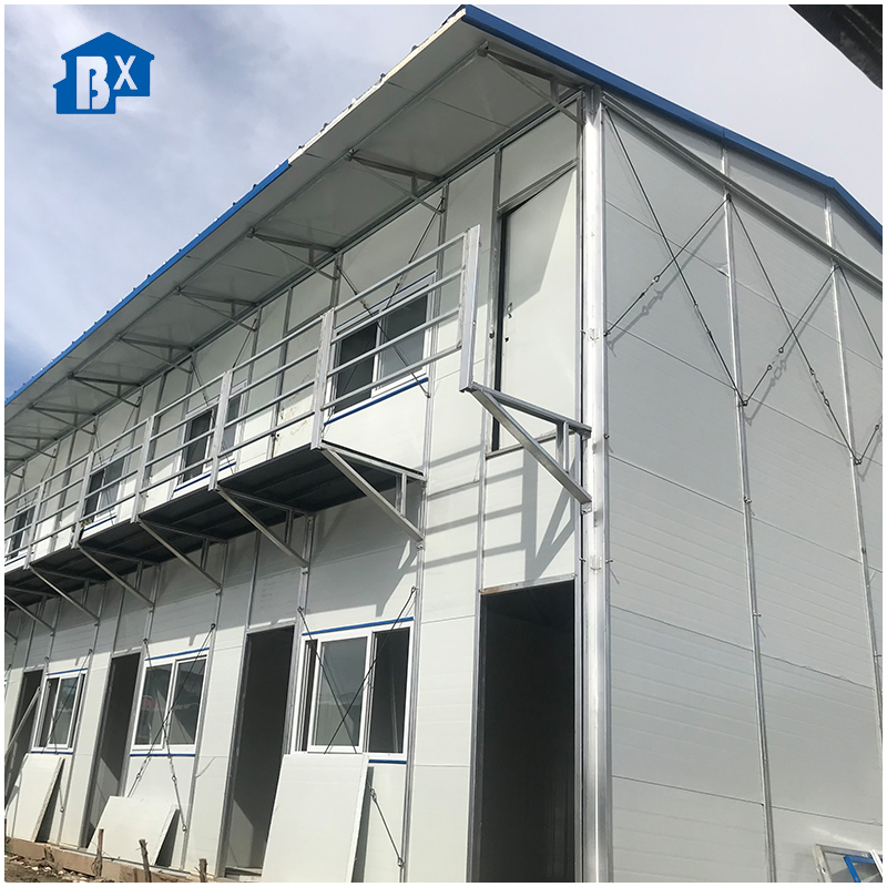 K-House Versatile Steel Structure Temporary Housing Solution for All Needs Durable Steel Frame Temporary Housing for Short and Long-Term Living