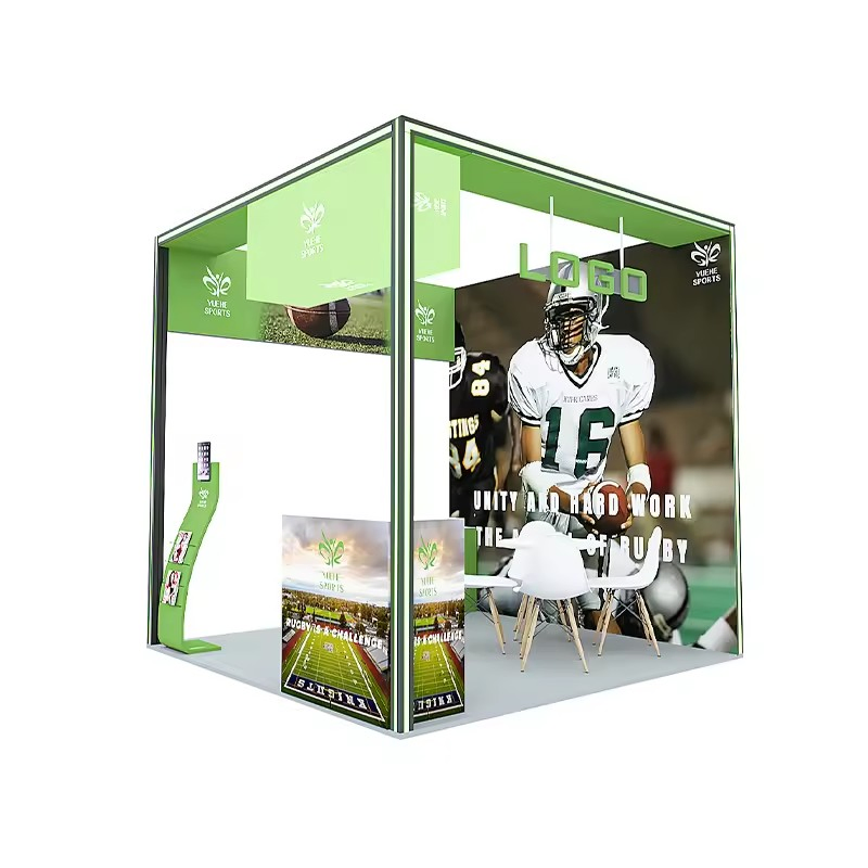 Custom Design Lightweight Stand Aluminium Modular 10X10 Tradeshow Display Modular Exhibition Booth Trade Show Booth