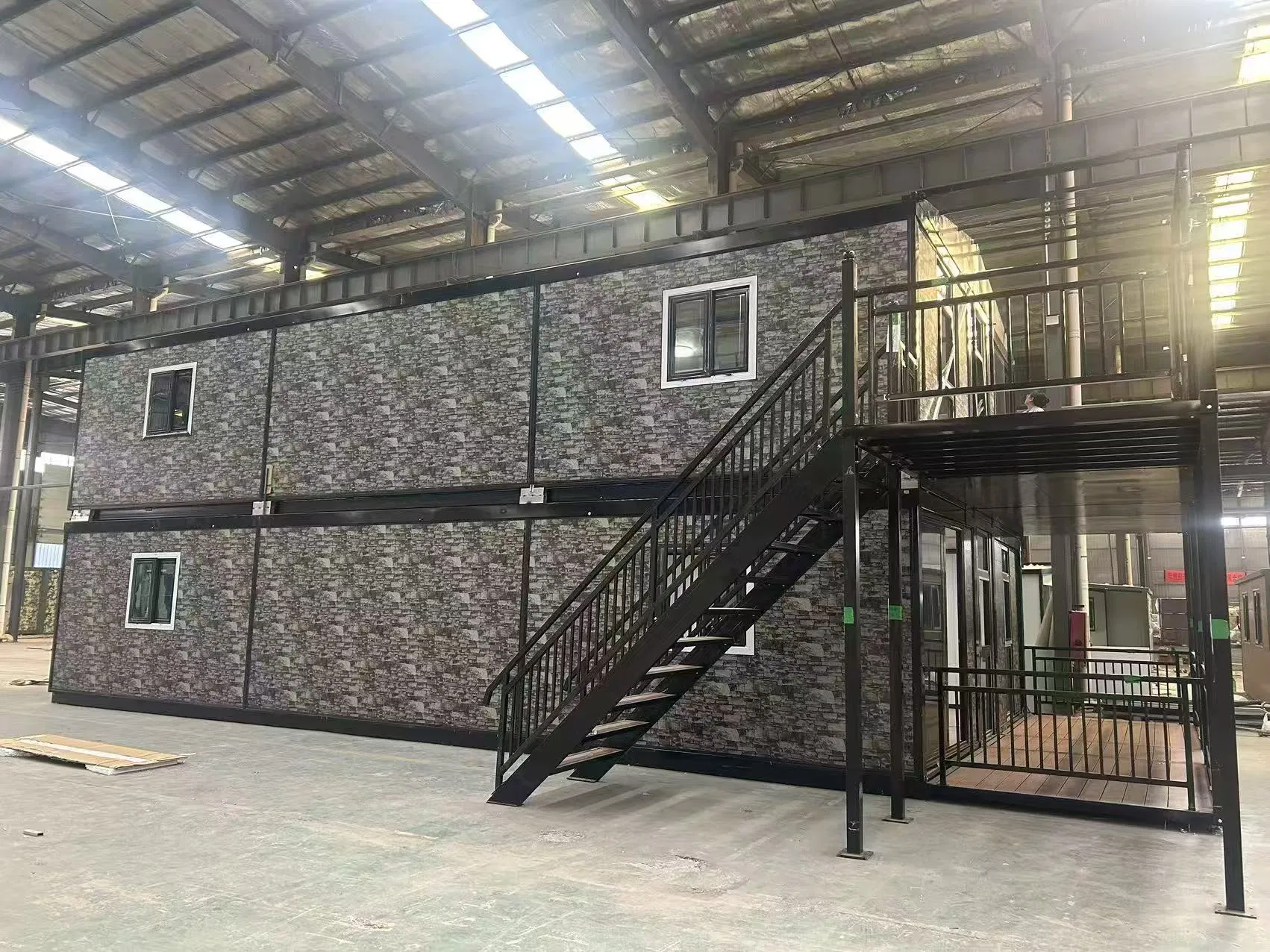 Mobile Expandable Container House for Modular Office Spaces