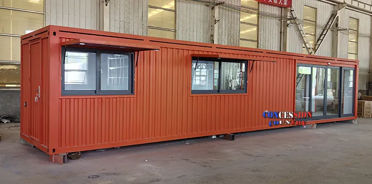 Prefab Container House 40FT Shop