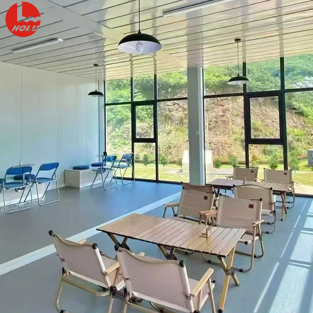 Durable Modular Steel Prefab House for Temporary Industrial Workers' Living &amp; Working Spaces