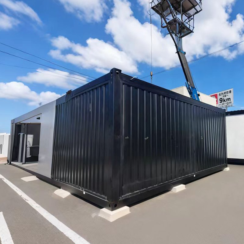 Creative Prefab Container Homes with Flexible Layouts for Cafes and Retail Use