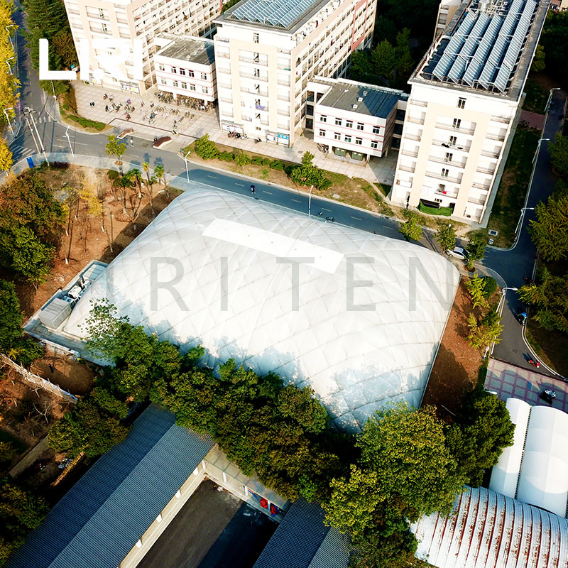 New Design Outdoor Large Sports Air Dome Supported Structures for Football Hall