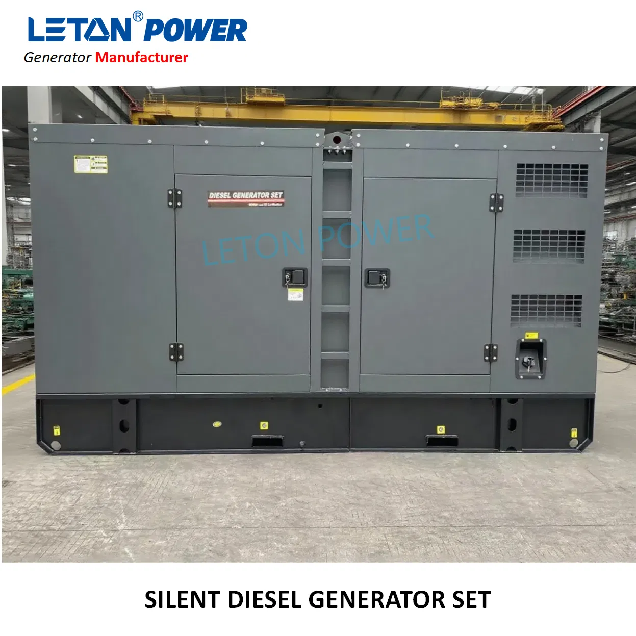 Weichai 30kVA 50kVA Diesel Generator Set with Phase and Frequency Options
